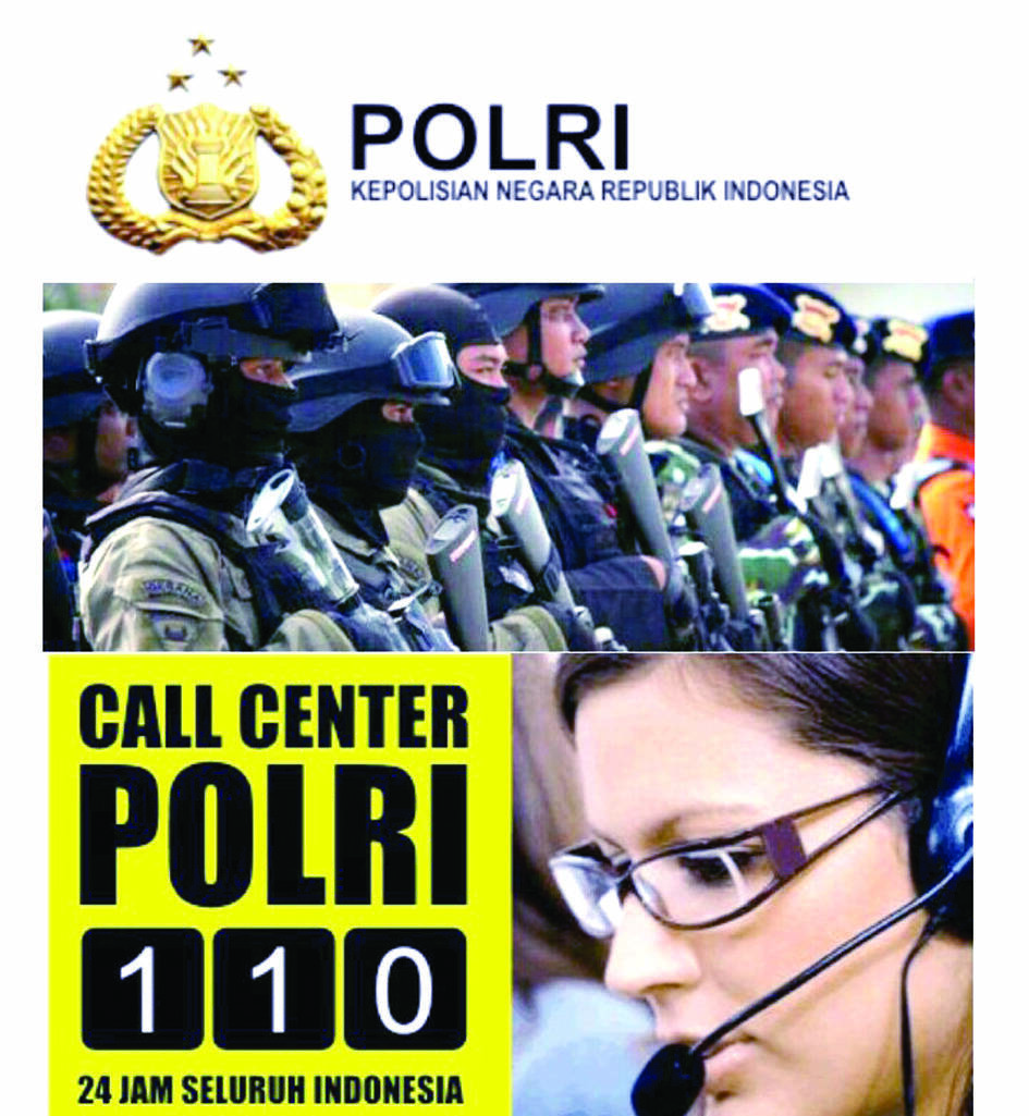 Masyarakat Butuh Bantuan Polisi Hubungi Call Center 110 Aksipostcom