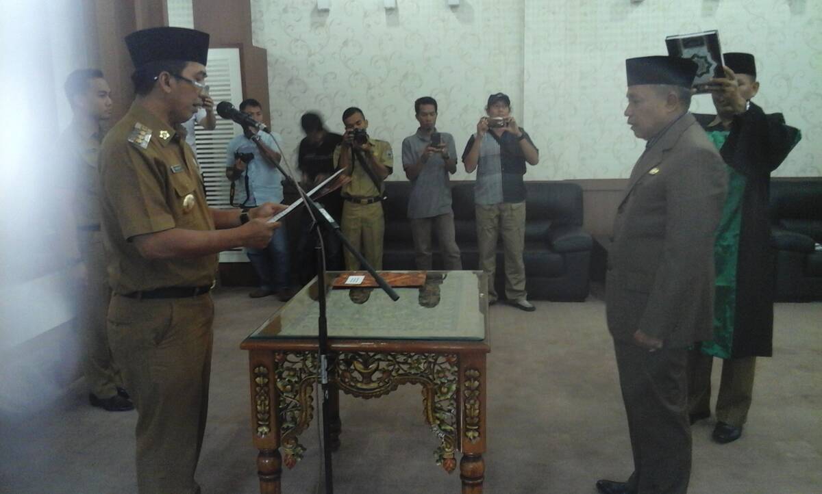 Arif Munandar Kukuhkan Sekda Sarolangun