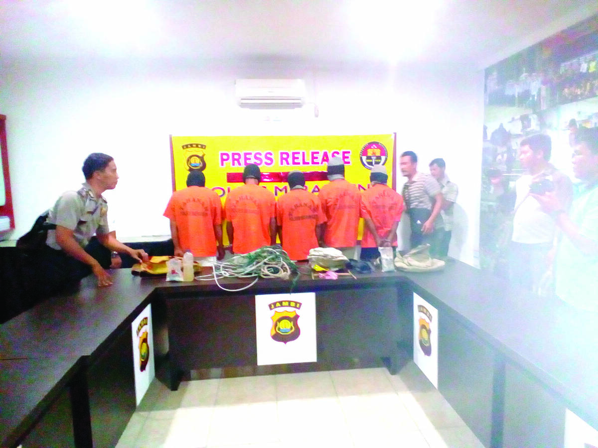 Lima Orang Spesialis Pencuri Sapi Dibekuk Aparat