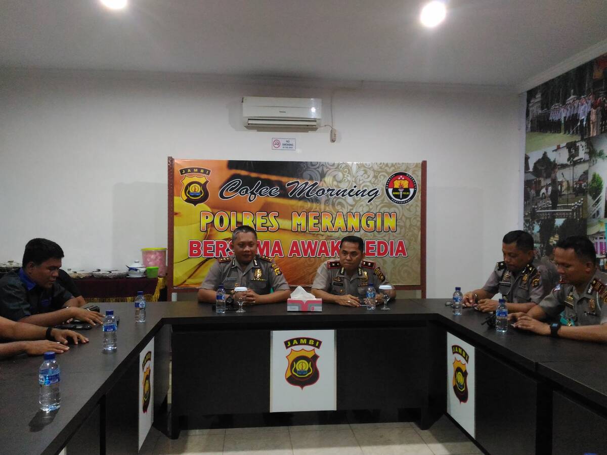 Kapolres Ajak Awak Media Berdiskusi Soal Pemberantasan PETI