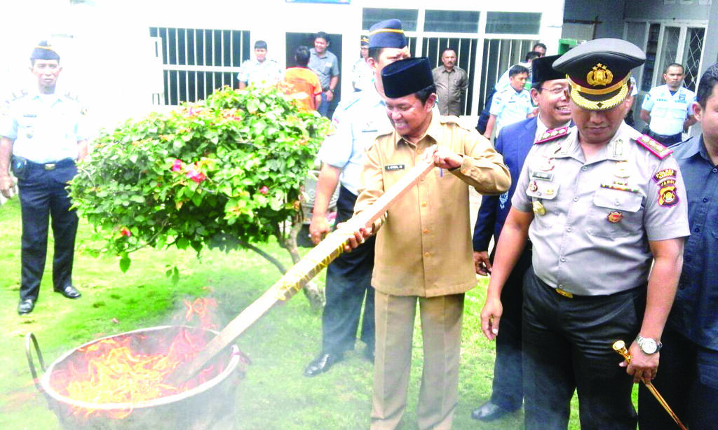 Bupati Hadiri Sertijab Kalapas Sungaipenuh