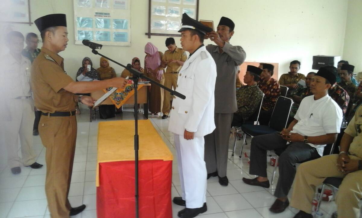 Camat Lantik Pj Kades Tl.Kecimbung