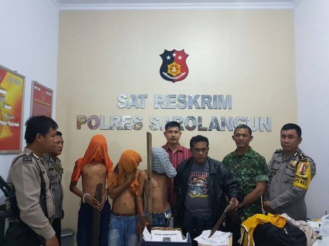 Empat Perampok Travel Gunung Kerinci Ditangkap