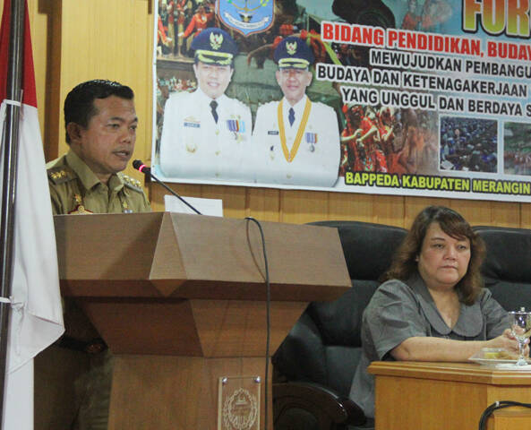 Bupati Merangin Buka Rakor Forum OPD