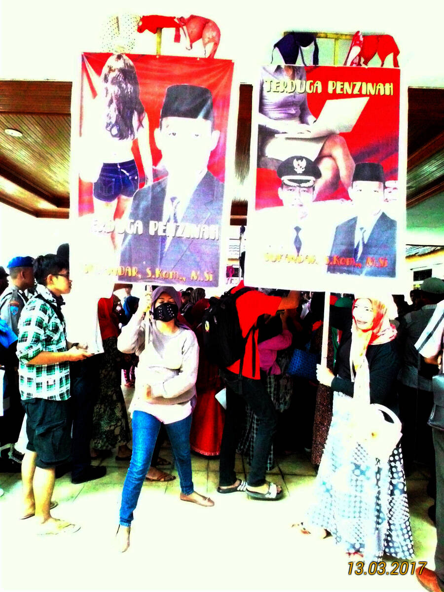 Masyarakat Tuntut Dugaan Perselingkuhan Sukandar Diusut