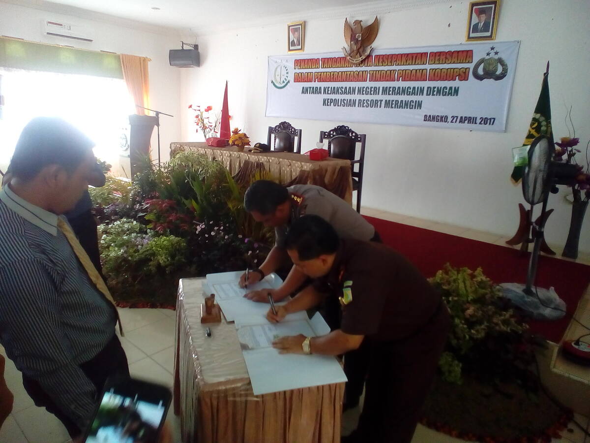 Kejari Bangko Berkomitmen untuk Berantas Korupsi