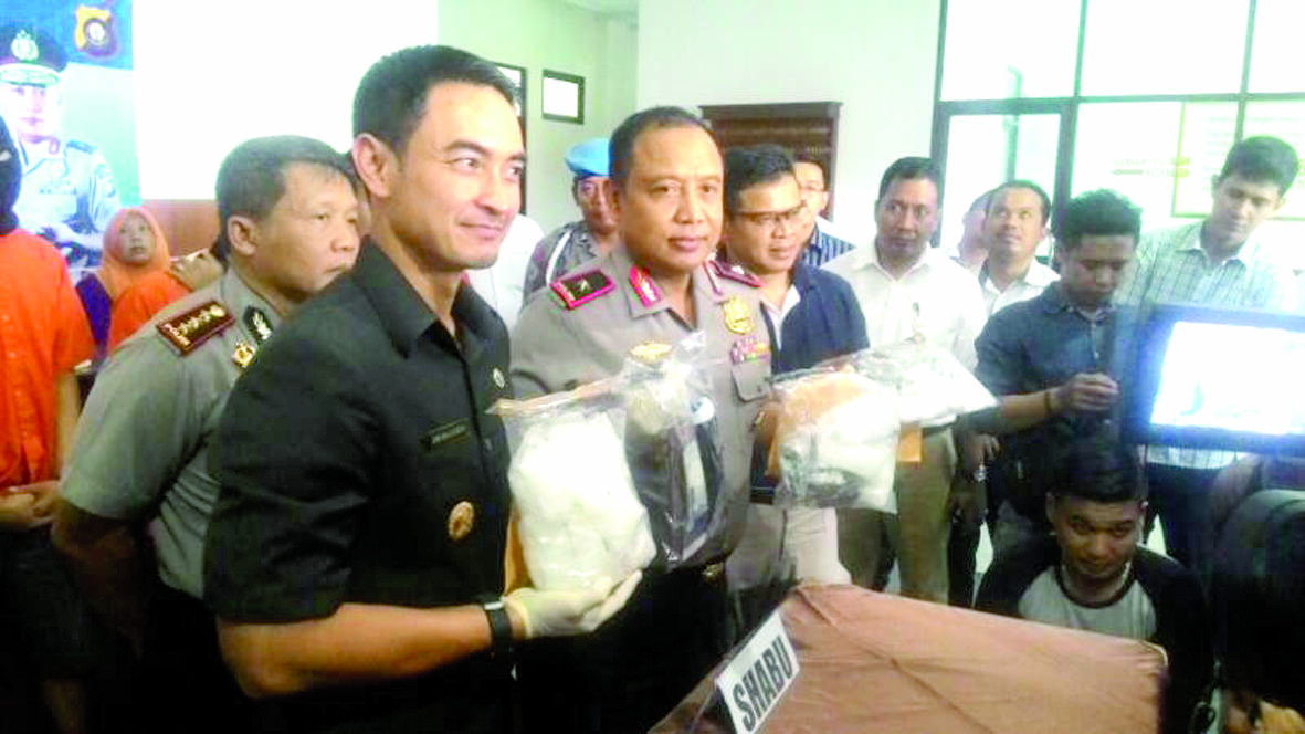 Polda Tangkap Jaringan Sabu Internasional