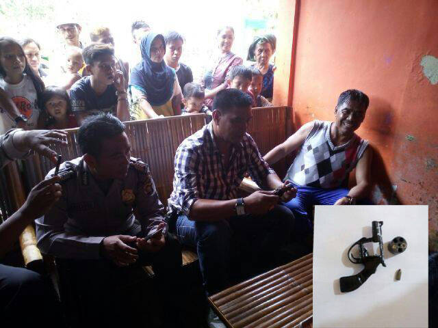 Kades di Merangin Nyaris Tertembak