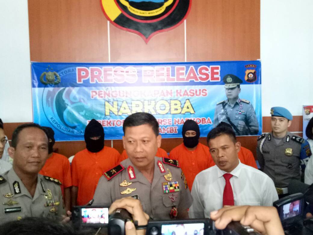 Jambi Perlintasan Para Kurir Narkoba