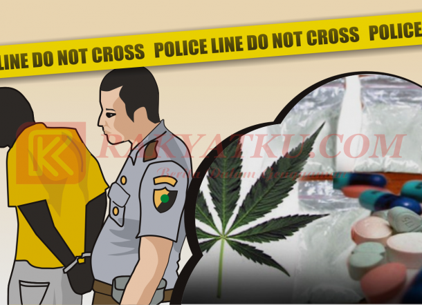 Honorer Diskominfo Ditangkap Bawa Sabu