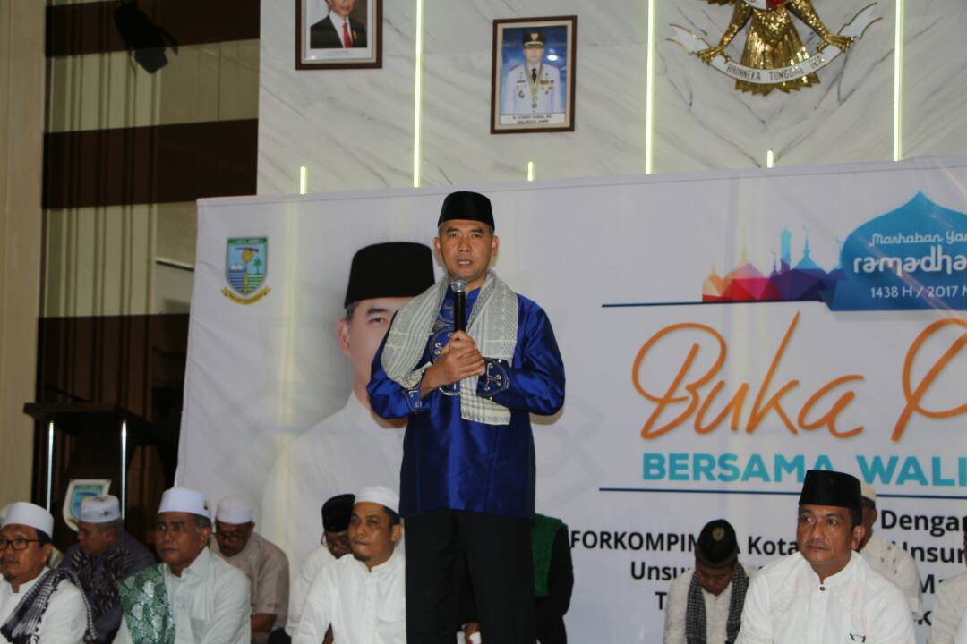 Pererat Talisilaturahmi, Walikota Ajak Forkompimda, Insan pers dan Ormas Buka Bersama