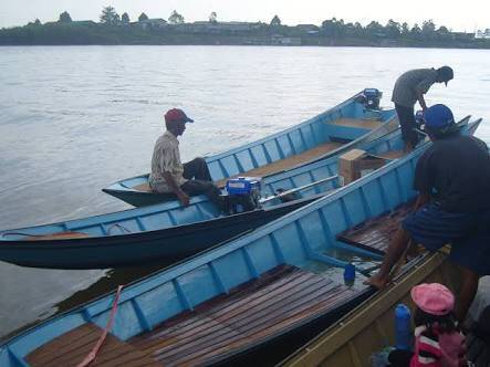 Perahu Bantuan Nelayan Nipah Panjang digondol maling