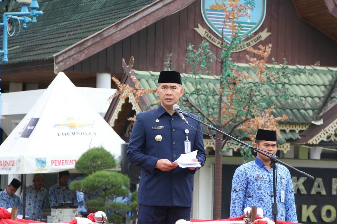 Fasha Pimpin Upacara Memperingati Hari Lahir Pancasila