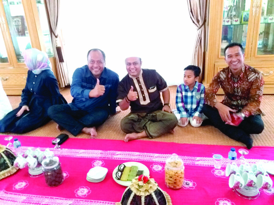 Bupati,Wabup,Ketua DPRD Dan Sekda Gelar Open House Di Rumah Dinas