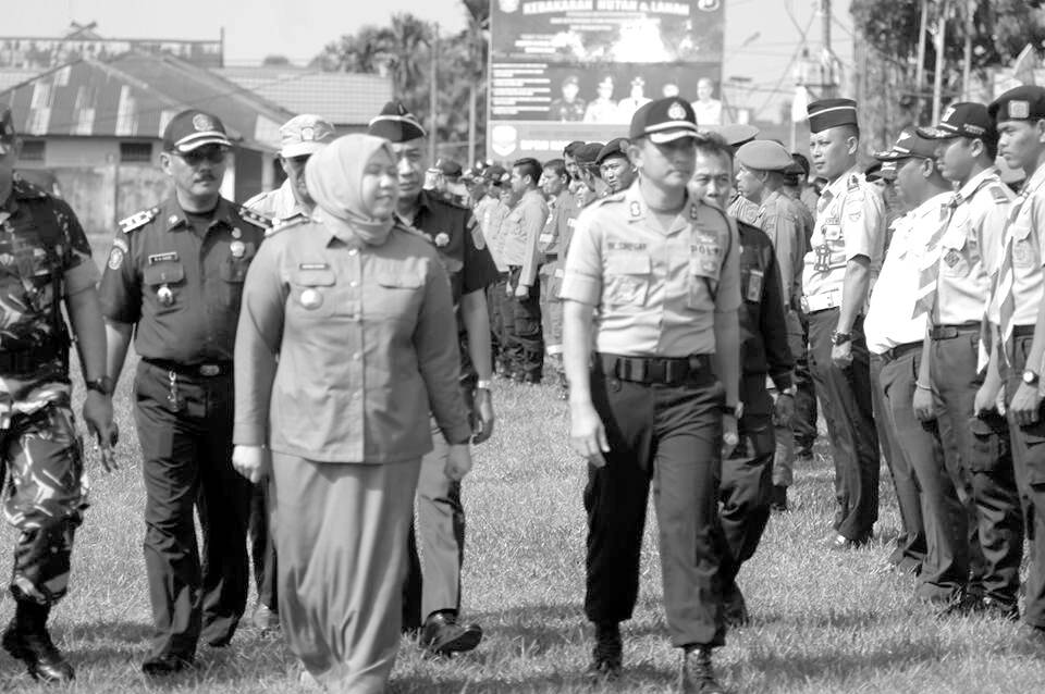 Bupati Apresiasi Kesiagaan Satgas Penanggulangan Karhutla