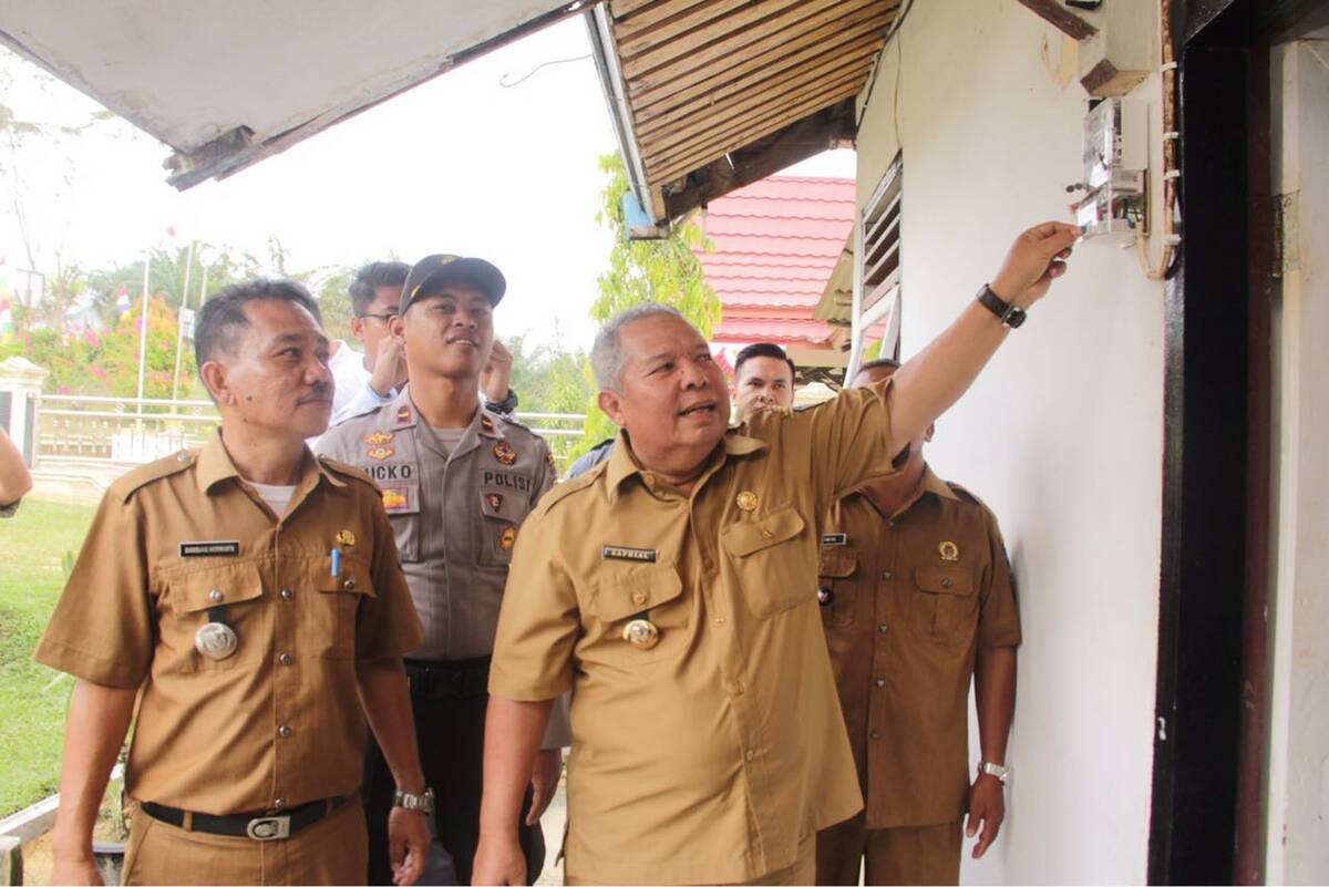 “Program Desa Menyala” Membawa Berkah Warga Cinta Damai