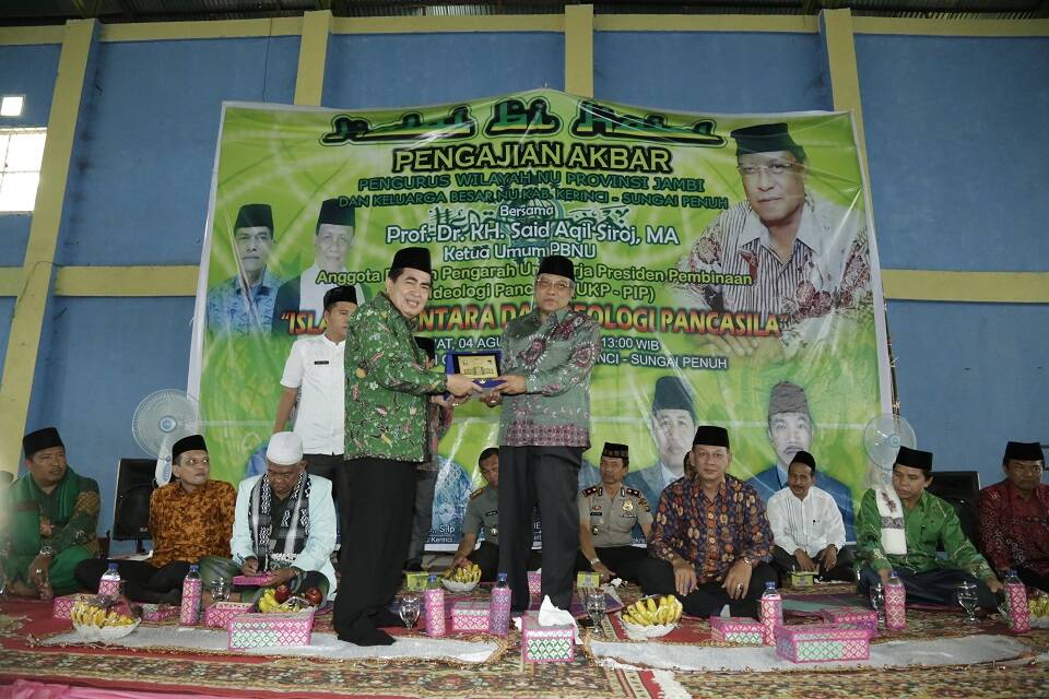 Ketua Umum PBNU, Kenker Ke Sungaipenuh