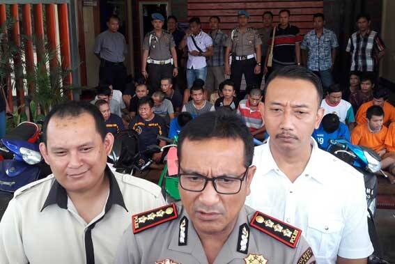 42 Pelaku Curanmor Diringkus Polisi