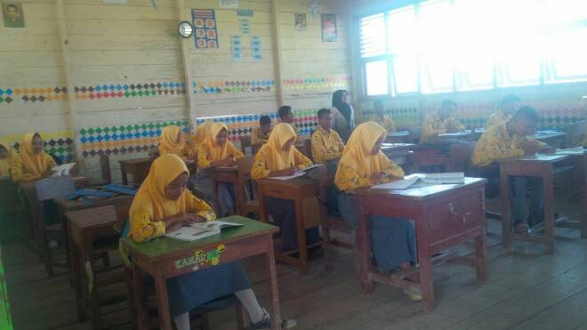 Siswa SMA Yayasan Pengabuan Masih “Nebeng” Ruang Belajar