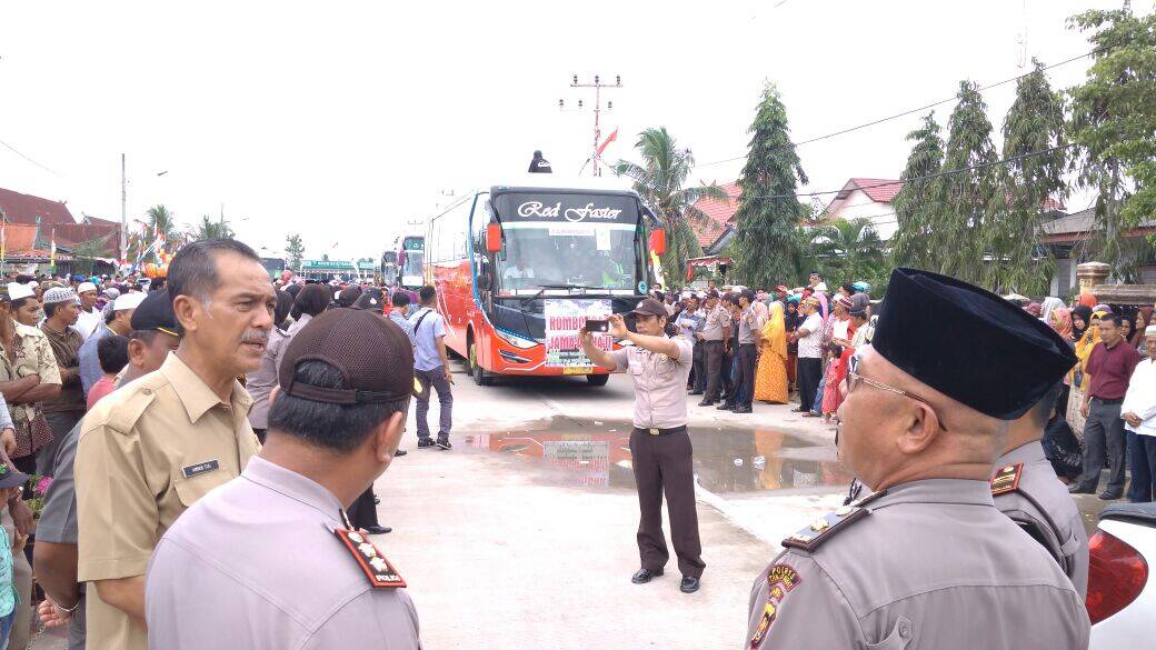 Satu Bus Pengangkut Jamaah Haji Tanjabbar Tak Layak Pakai
