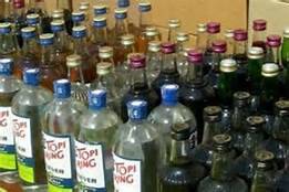 Puluhan Botol Miras Diamankan Polres Sarolangun