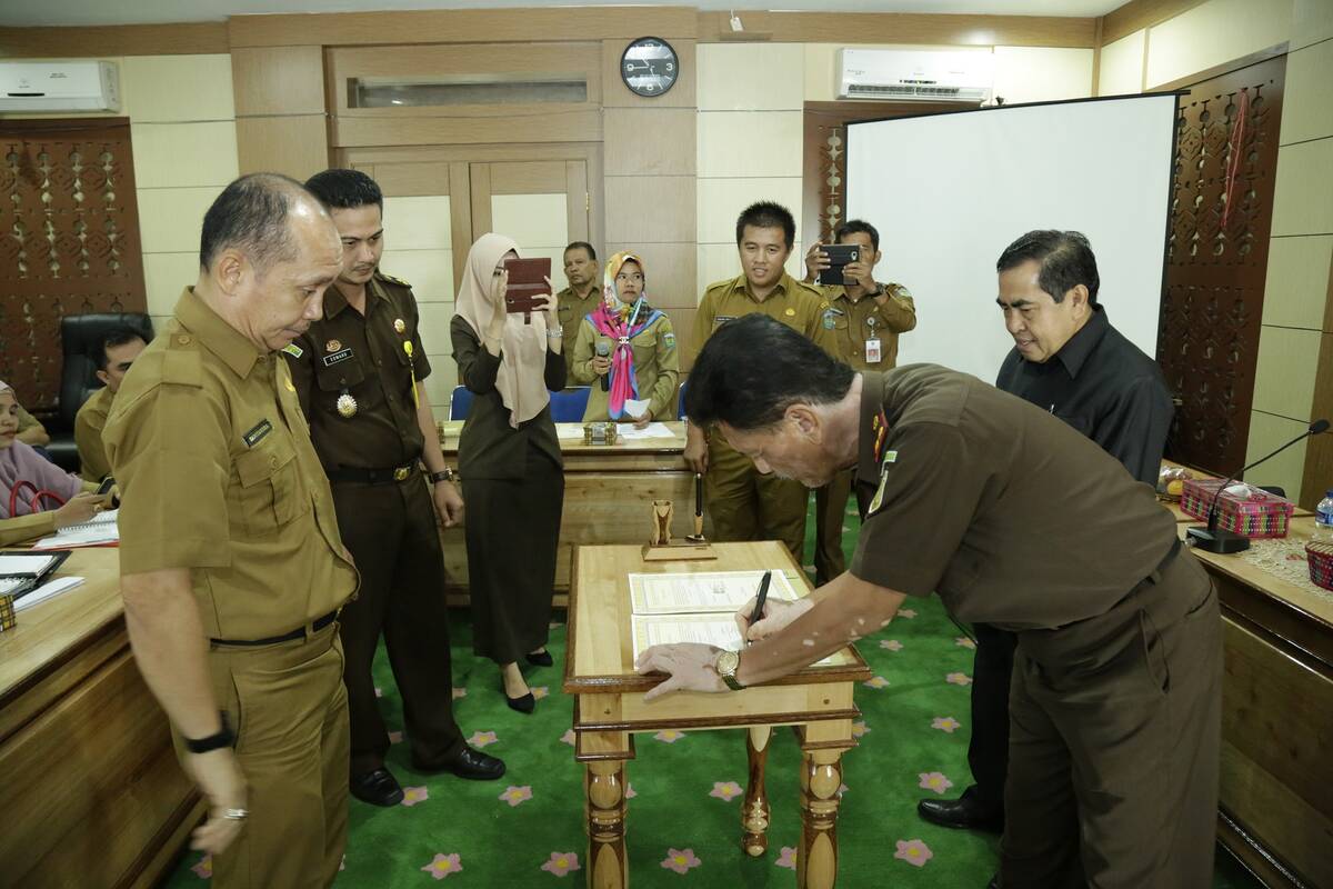 4 SOPD MoU Dengan Kejari Sungaipenuh