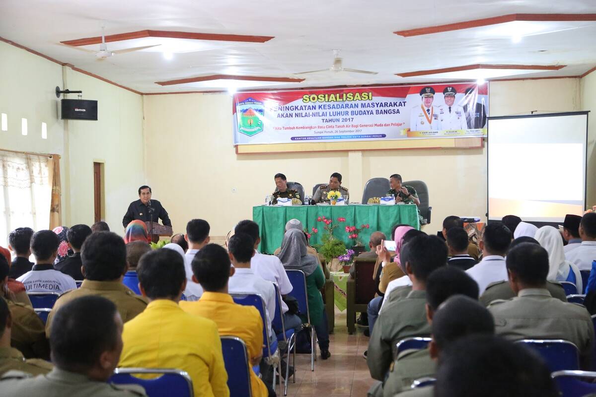 Wako Buka Sosialisasi Kesadaran Nilai Luhur Budaya Bangsa