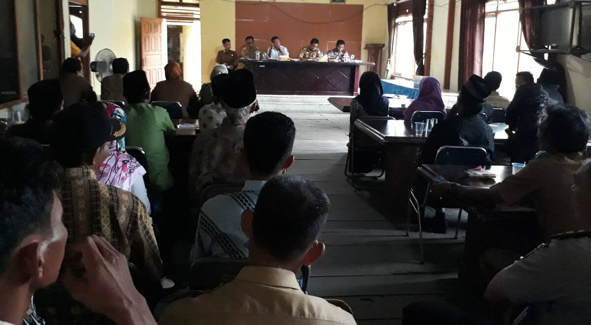 Romi Minta Saran Masyarakat Sabak Timur