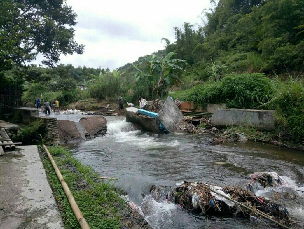 Irigasi Jebol, Sawah Masyarakat Kekeringan