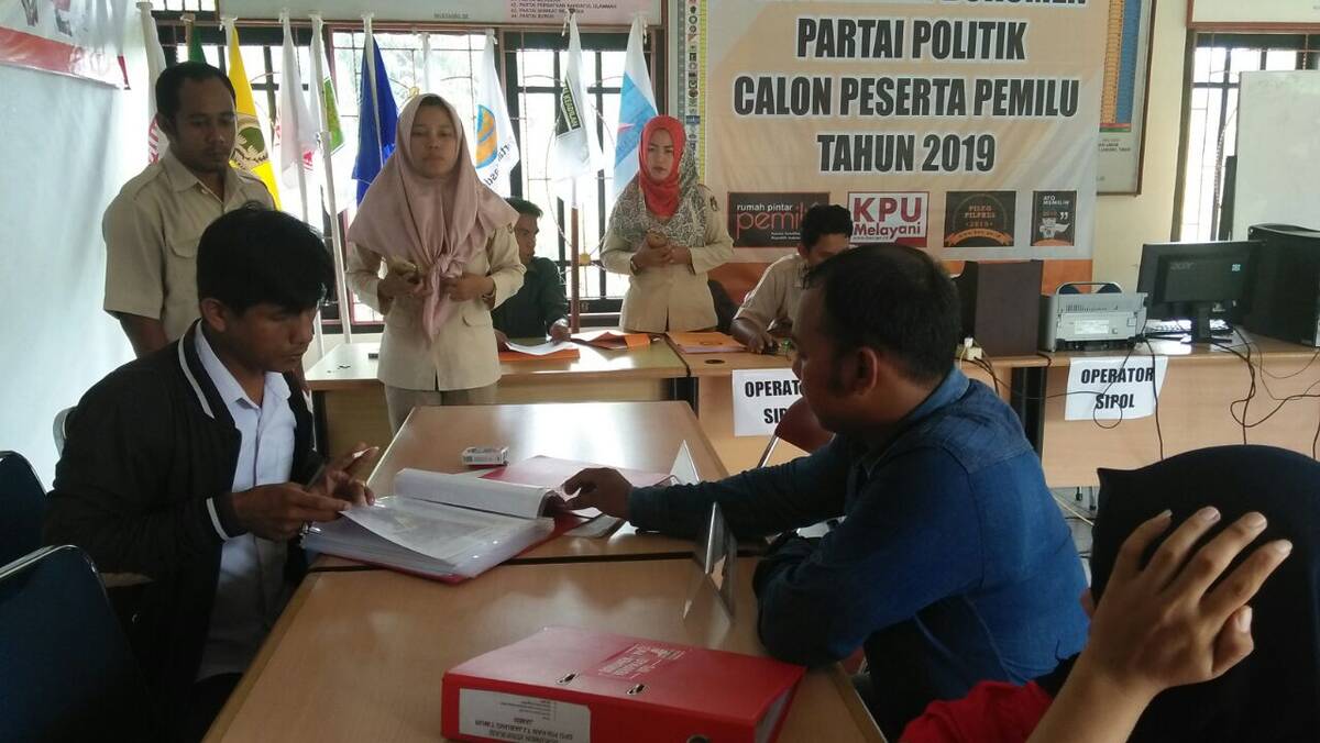KPU Tanjabtim Verifikasi Dokumen Parpol Hingga 16 Oktober Mendatang