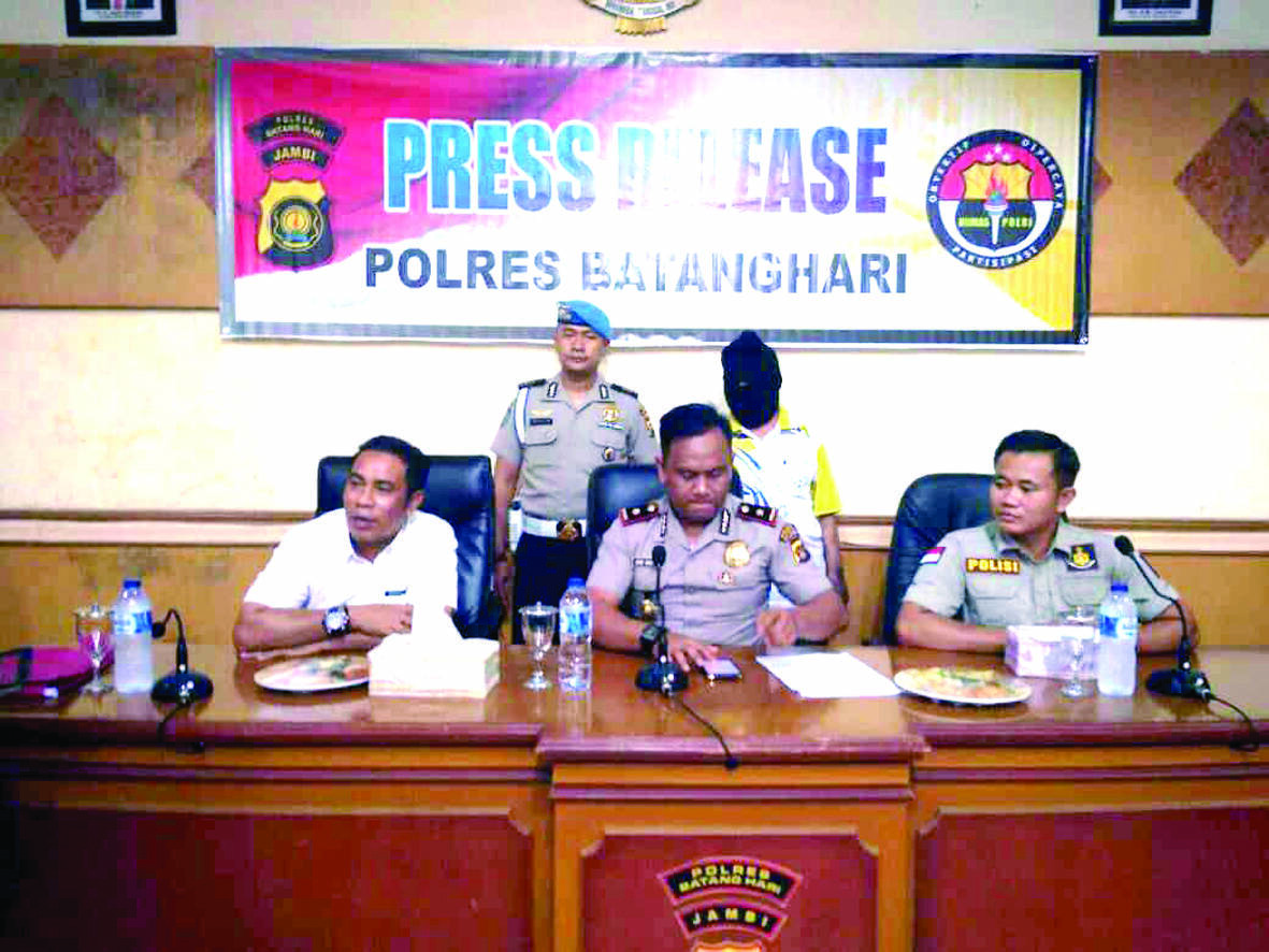 Satres Narkoba Batanghari Bekuk Apek Lau Atas Kepemilikan 25 Paket Sabu