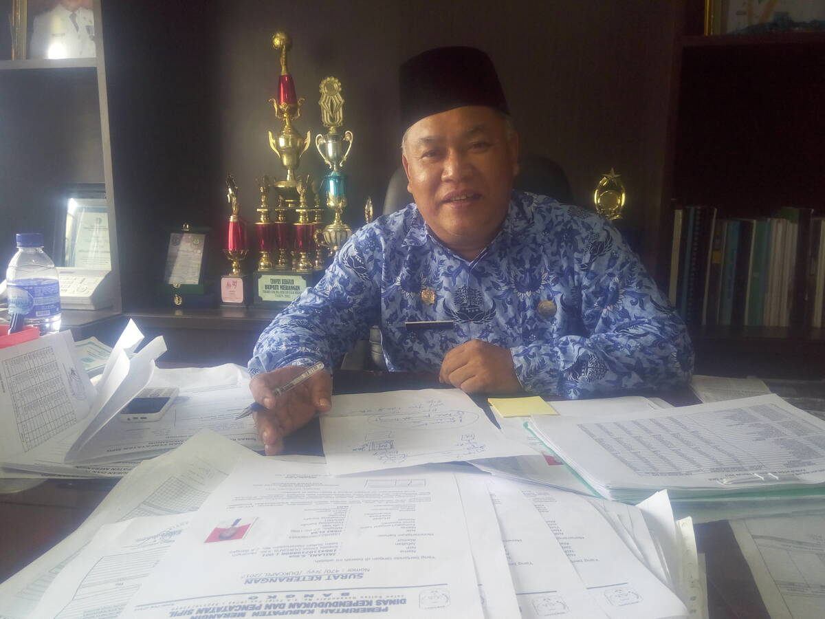 Dukcapil Merangin Sudah Bisa Cetak E-KTP Kembali