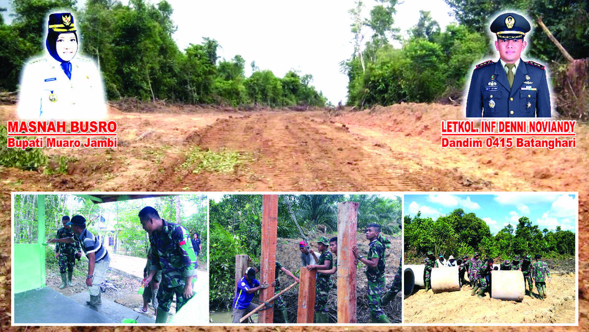 Bupati Muarojambi Apresiasi TMMD Dalam Mensukseskan Pembangunan Pemerintah Daerah