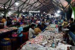 Pasar Ikan Terkesan Mubazir