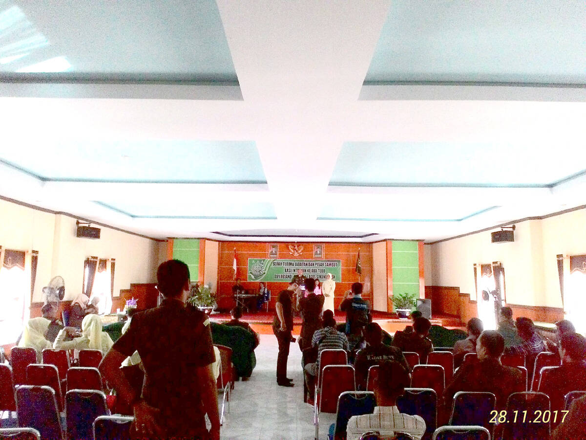 Agus Sukandar, SH Jabat Kasi Intel Kejari Tebo