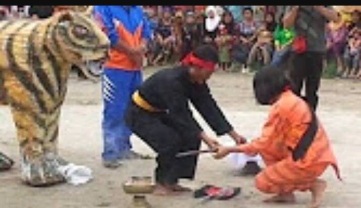Tari Ngagah Harimau Gagal Tampil