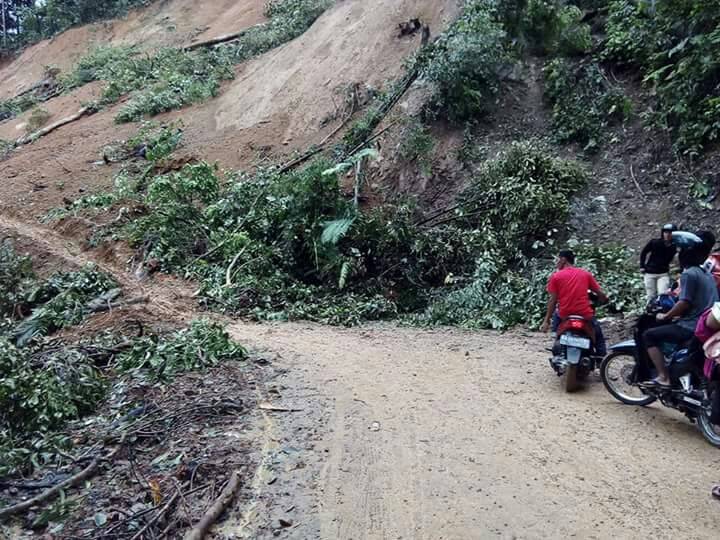 Jalan Sungaipenuh-Tapan Terputus