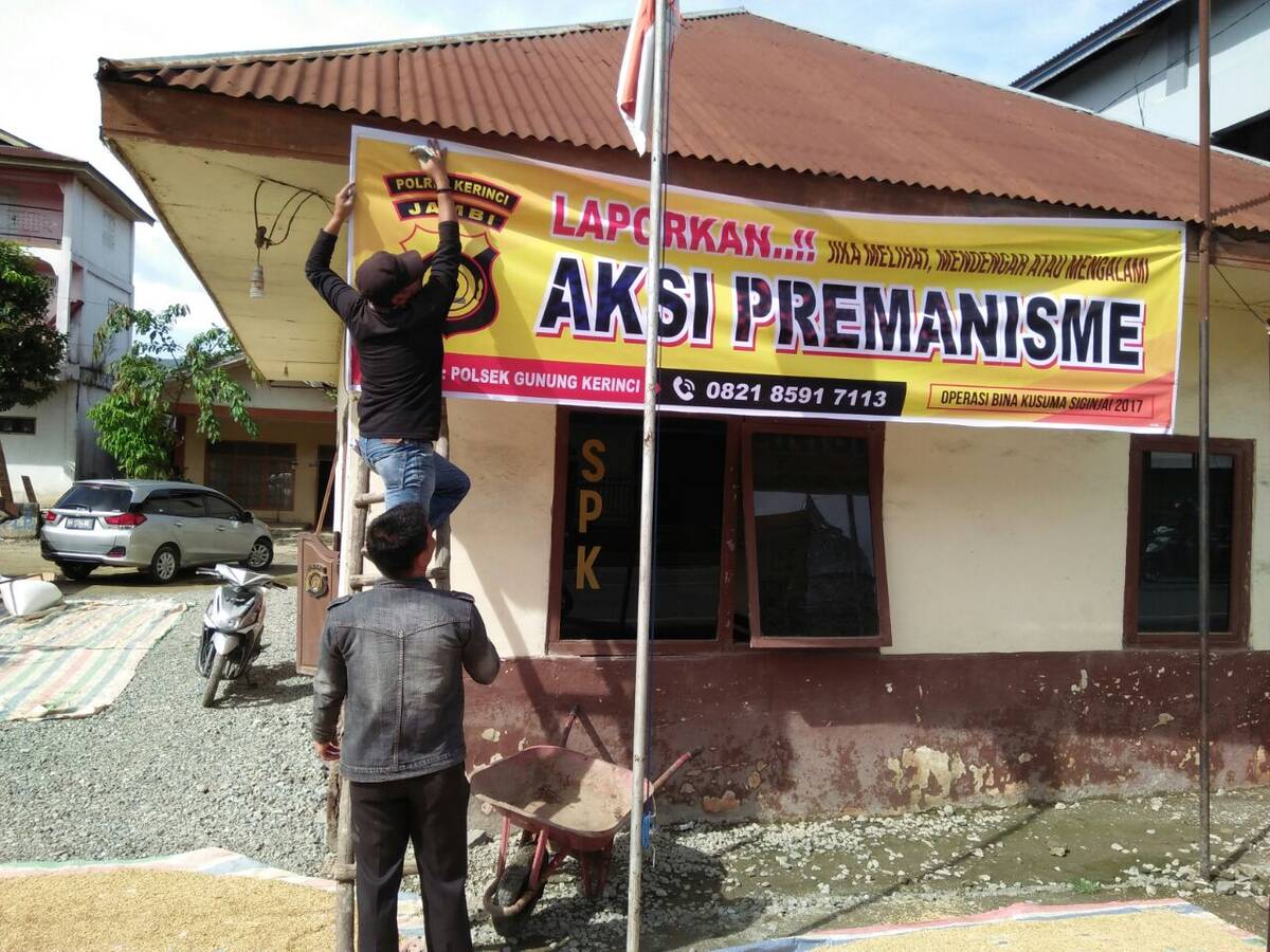 Berantas Premanisme, Polisi Harapkan Dukungan Masyarakat