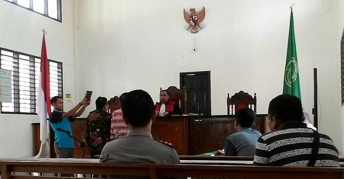 Putusan Sidang Kasus Embung Air, Diputuskan Hari Ini