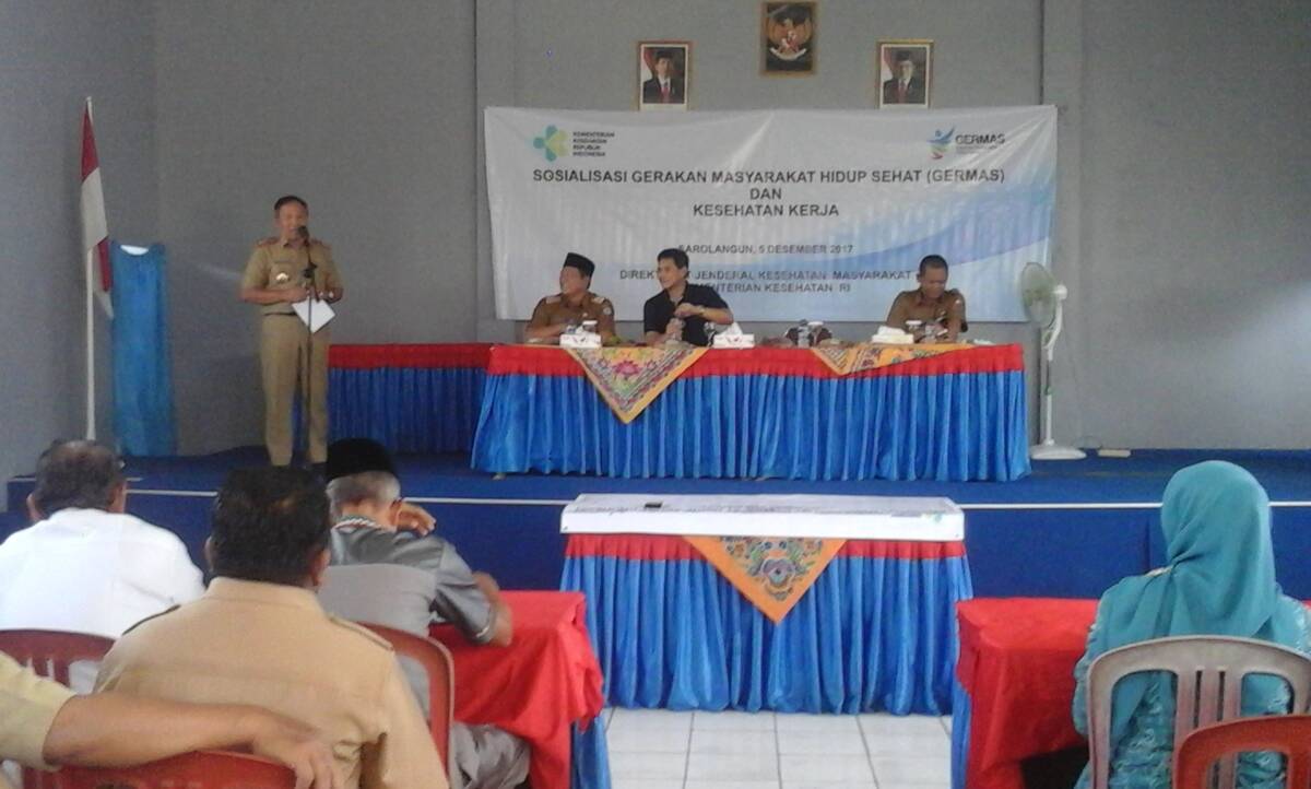 Sekda Buka Sosialisasi Gerakan Masyarakat Sehat “GERMAS”