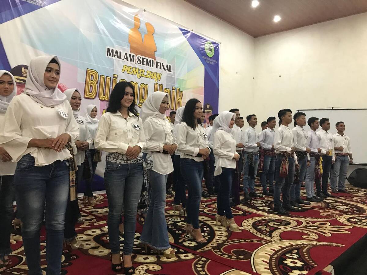 Ini 10 Calon Duta Wisata Kabupaten Merangin 2017-2018