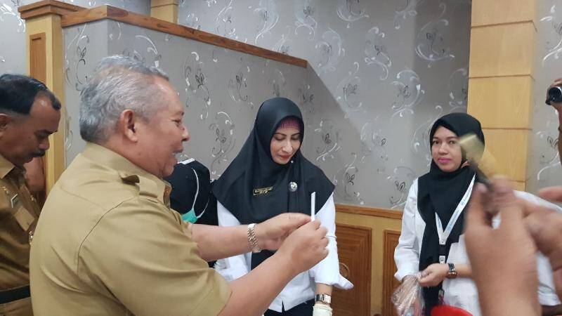 Hasil Test Urine ASN Sampai ke Tangan Bupati