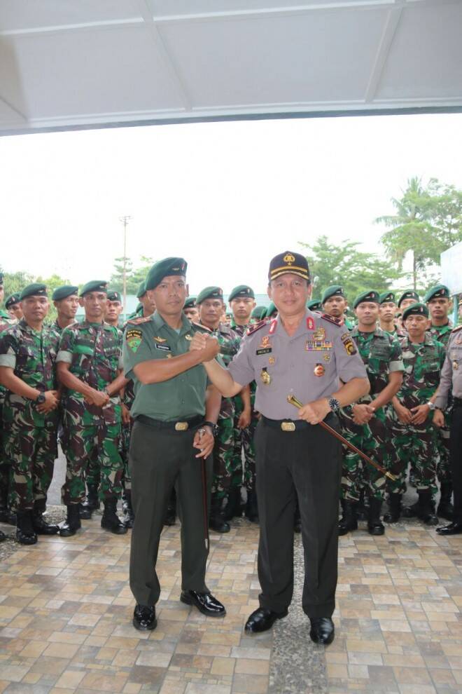 Kapolda Silaturahmi ke Batalyon 142/Ksatria Jaya