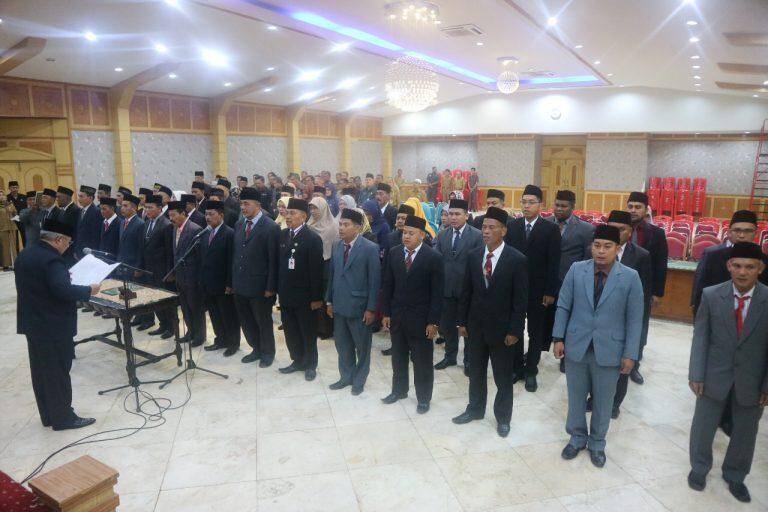 Awal Tahun,  Seabrek Pejabat Dapat Promosi Jabatan