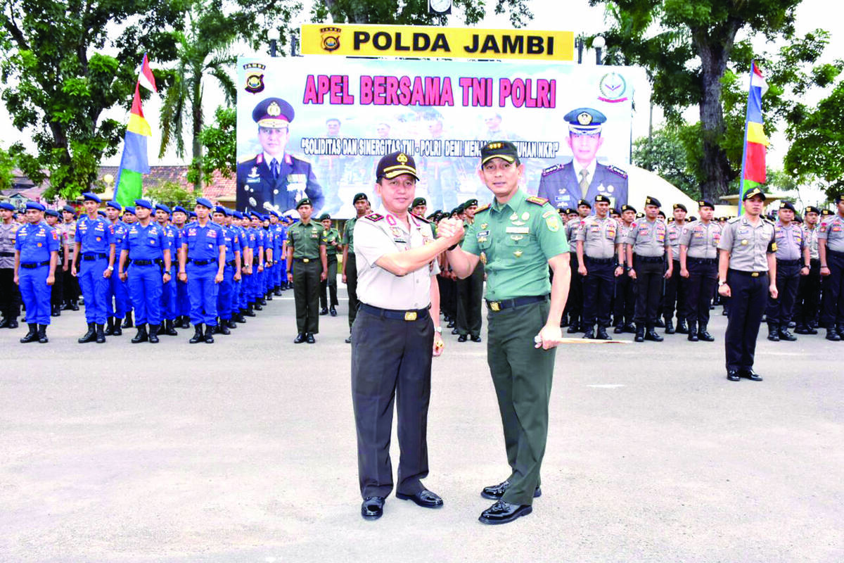 Danrem-Polda Sepakat Menyelesaikan Perselisihan Dengan Cepat