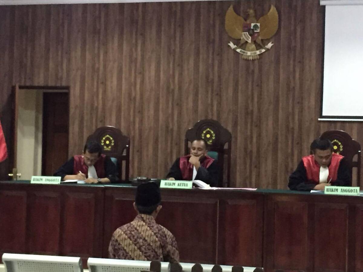 Anggota DPRD Nasdem Divonis Satu Tahun Penjara