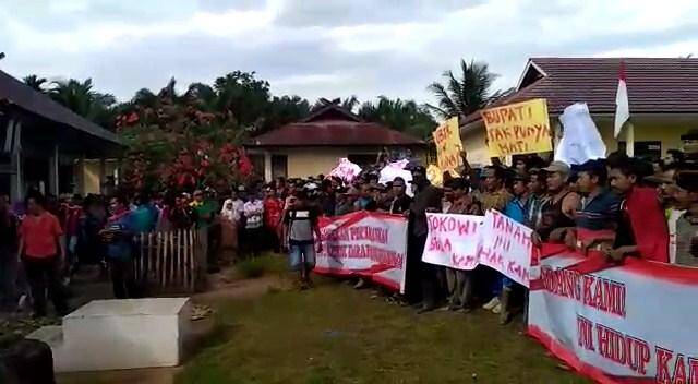 Konflik Lahan Kotalu di Wilayah Ulu Terus Bergulir