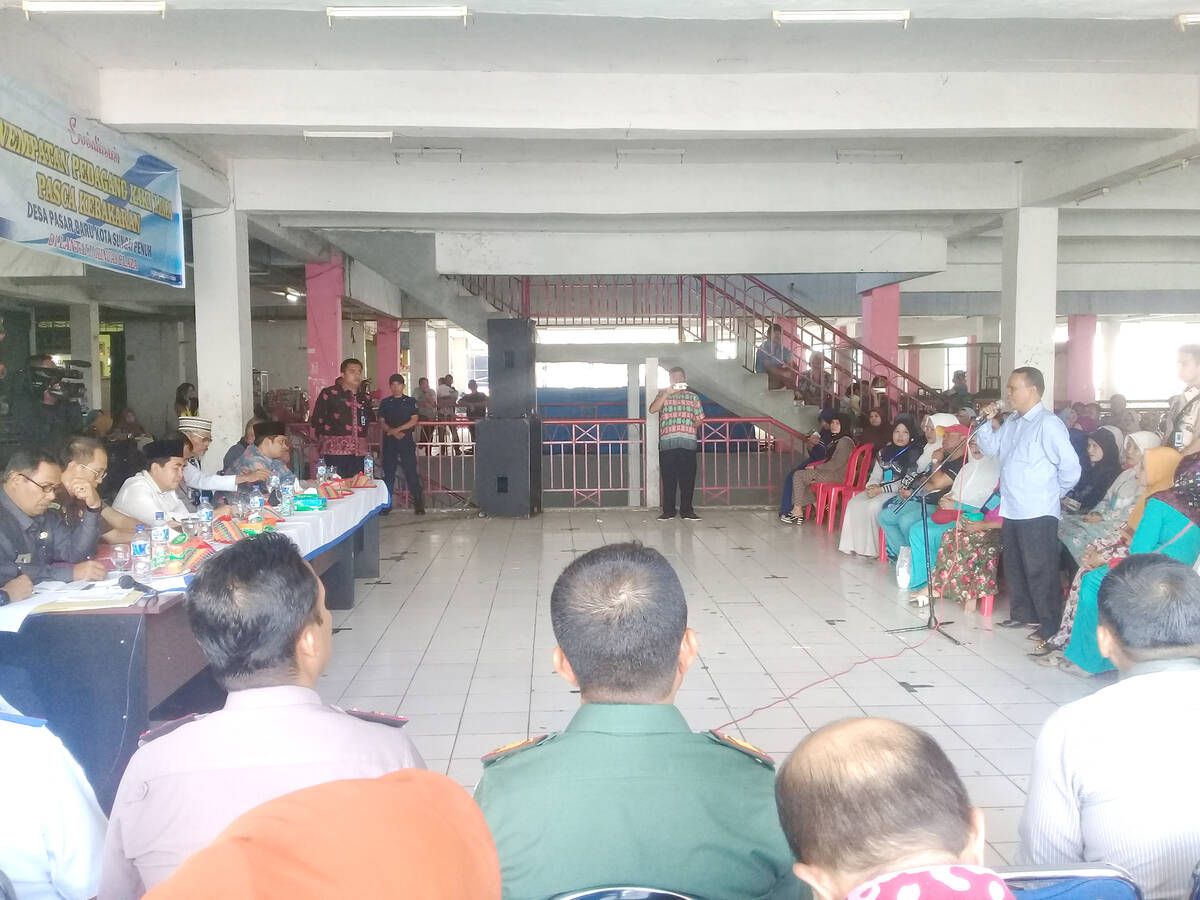 Wako Bakal Perjuangkan  Aspirasi PKL Hingga ke Wapres