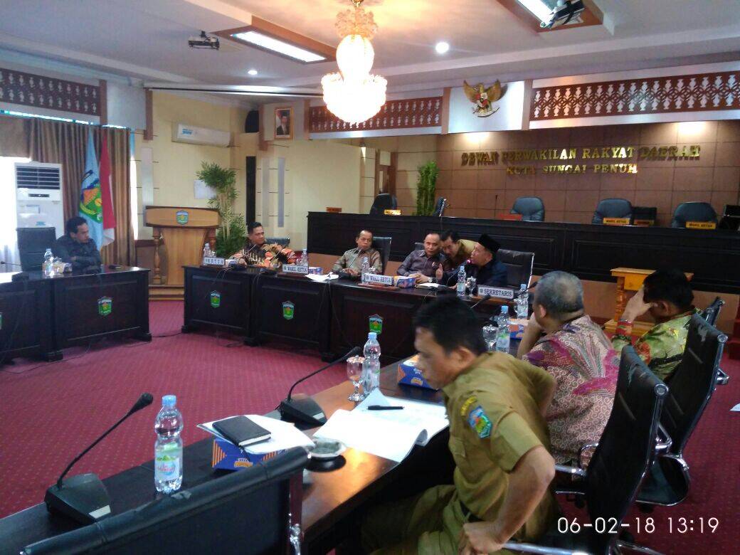 Komisi Satu DPRD kota Sungaipenuh,  Terima Kunker DPRD Muratara