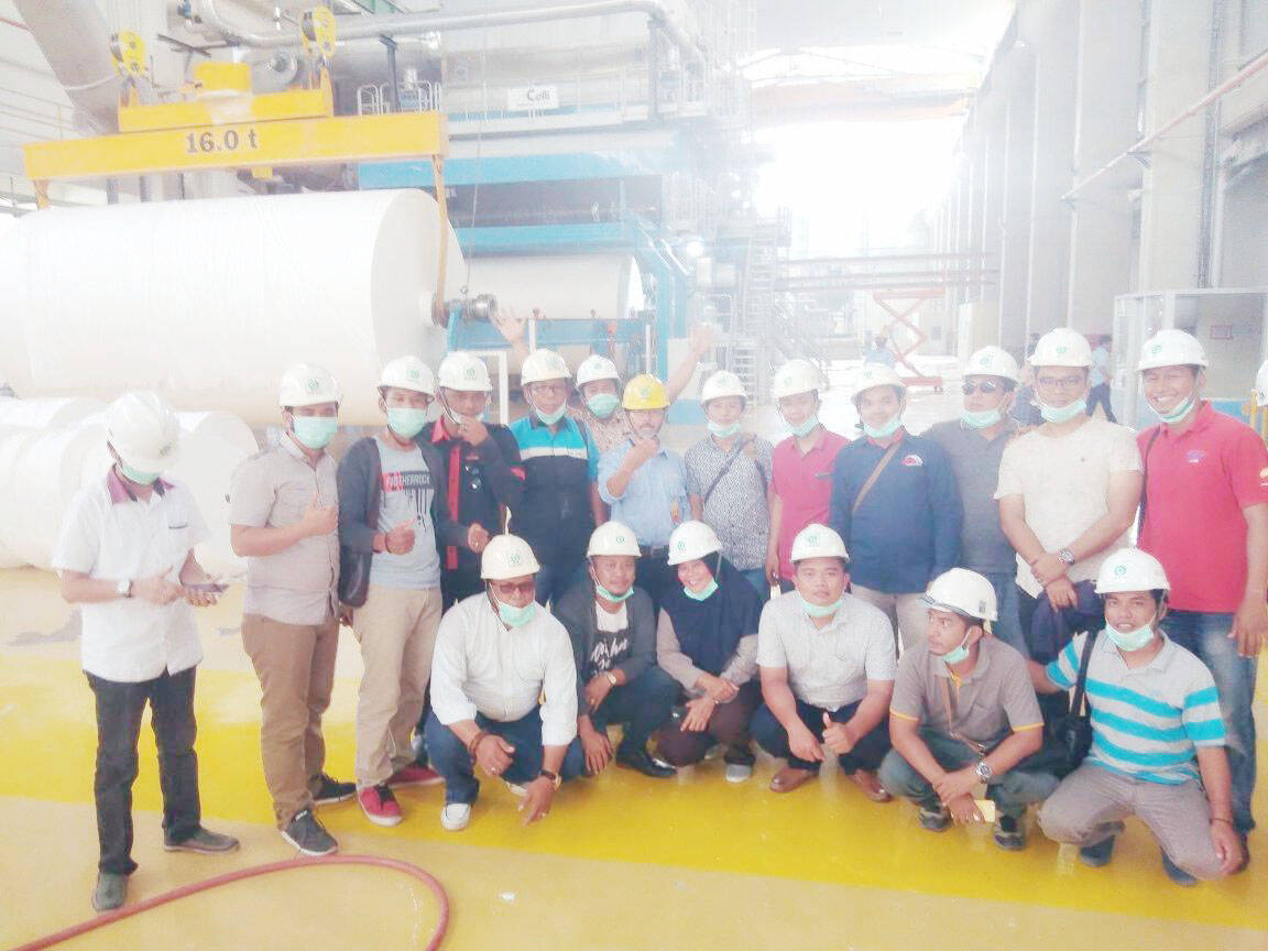 Wartawan Diajak Kunjungi Produksi Pulp Tebing Tinggi